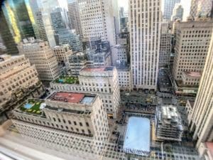 View from Rockefeller Plaza Office Suite